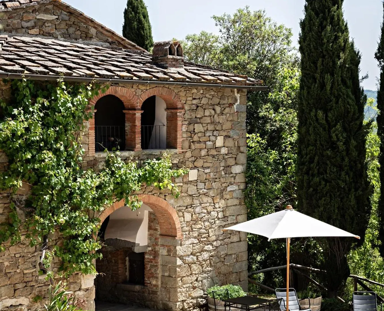 ***** מלון ראדה אין קיאנטי Pieve Aldina Relais & Chateaux איטליה