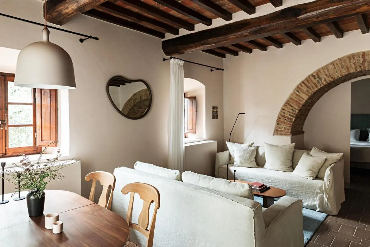 酒店 拉达因基安蒂 Pieve Aldina Relais & Chateaux酒店